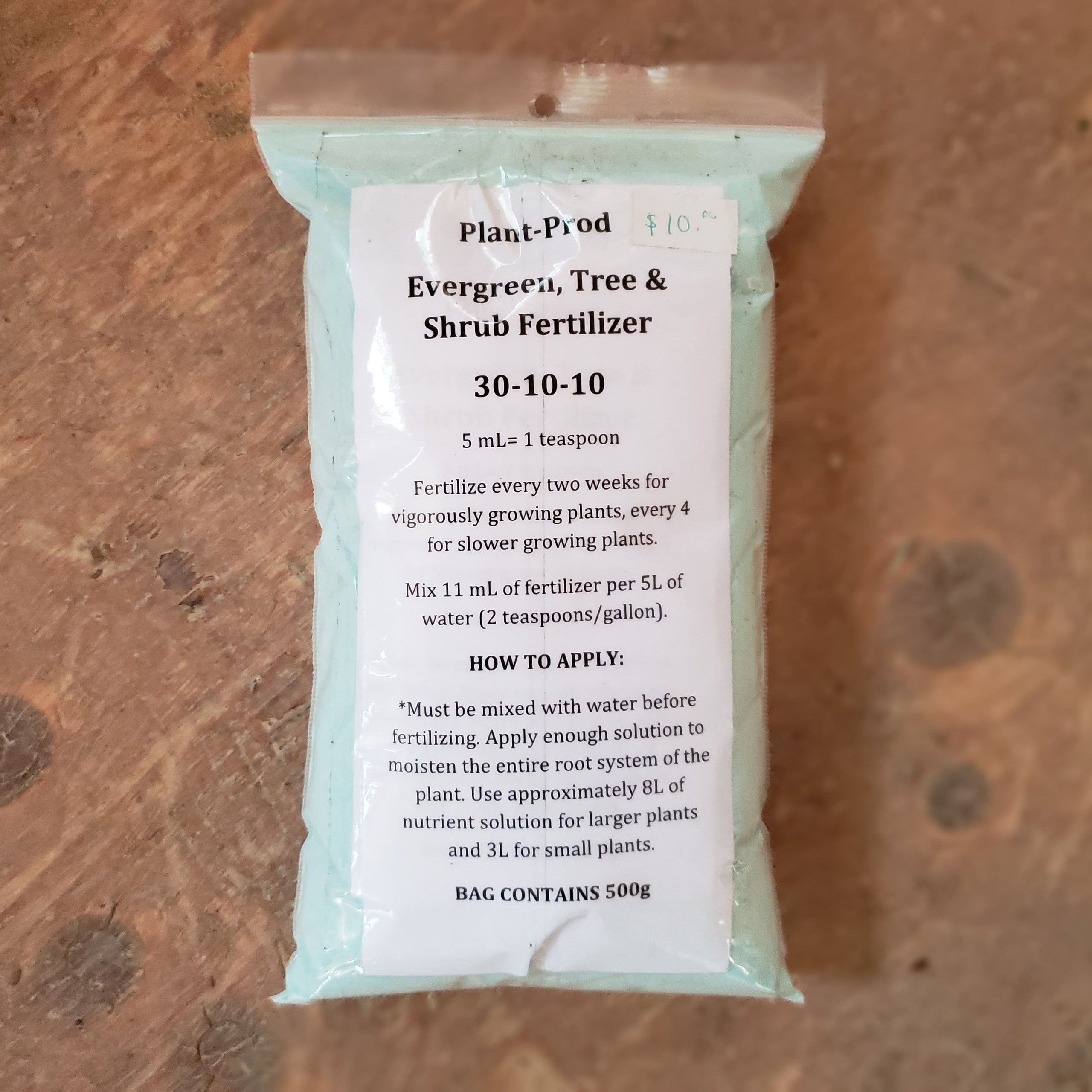 PlantProd Evergreen, Tree & Shrub fertilizer 500g The Greenhouse